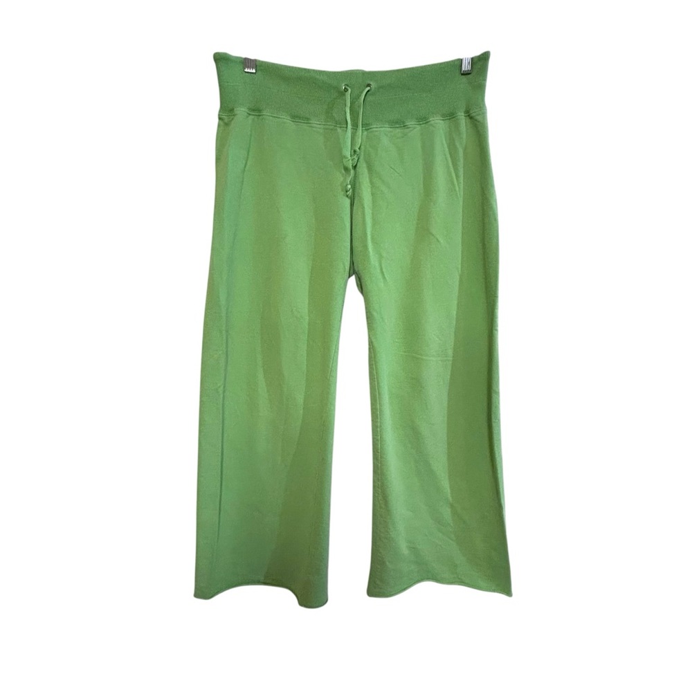 Lucky brand S/M sweatpants cropped solid vintage made in USA boho‎ indie Y2K